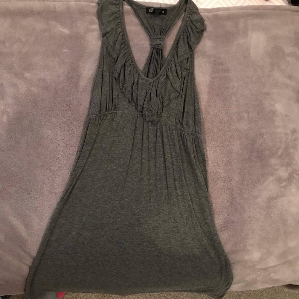 Gray dress